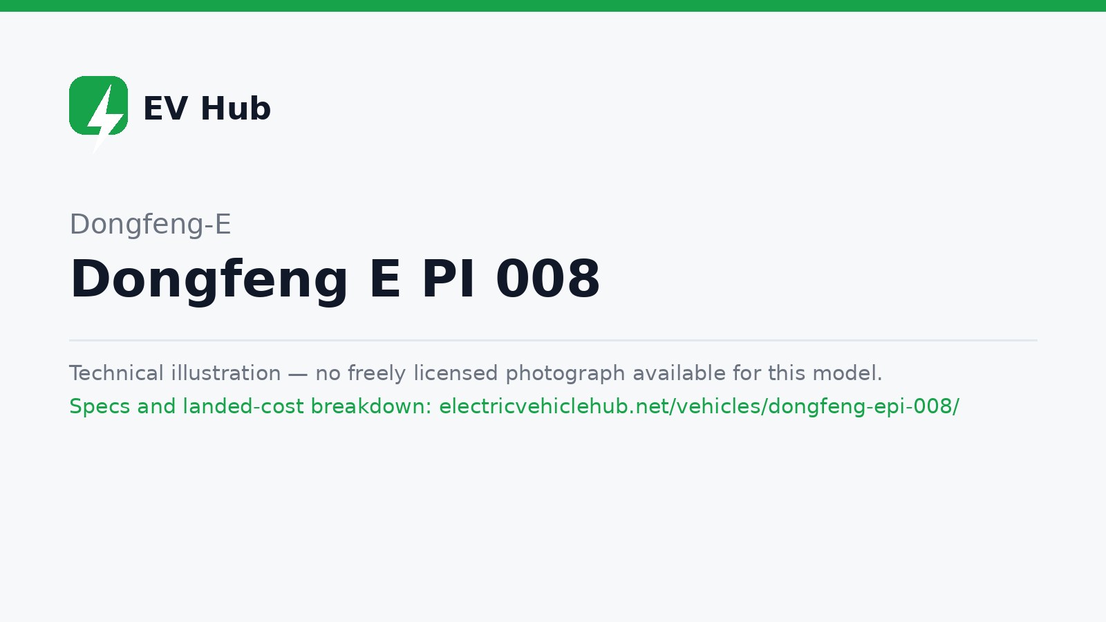 Dongfeng E PI 008 — Dongfeng eπ SUV (BEV)