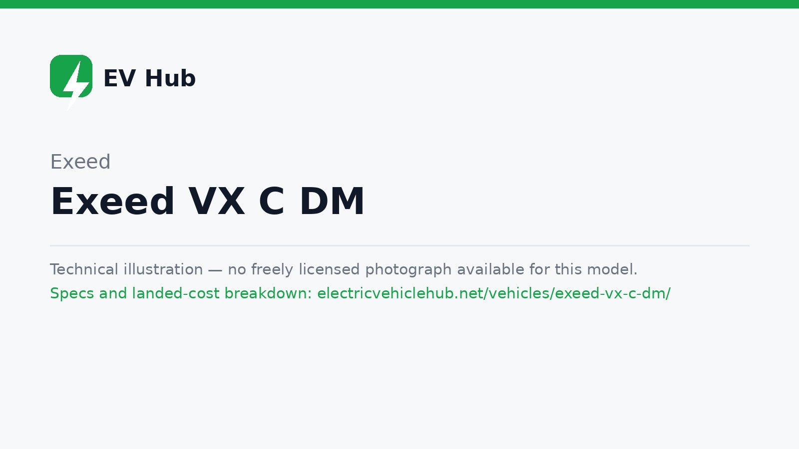 Exeed VX C DM — SUV (PHEV)